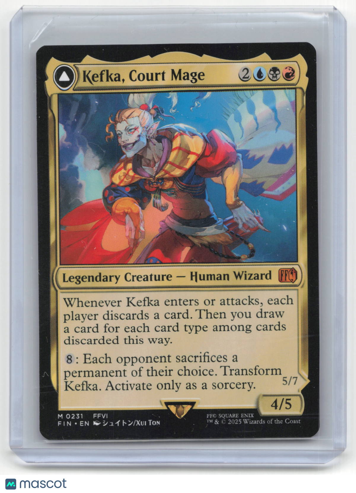 2025 Magic: The Gathering Kefka, Court Mage Final Fantasy #M 0231