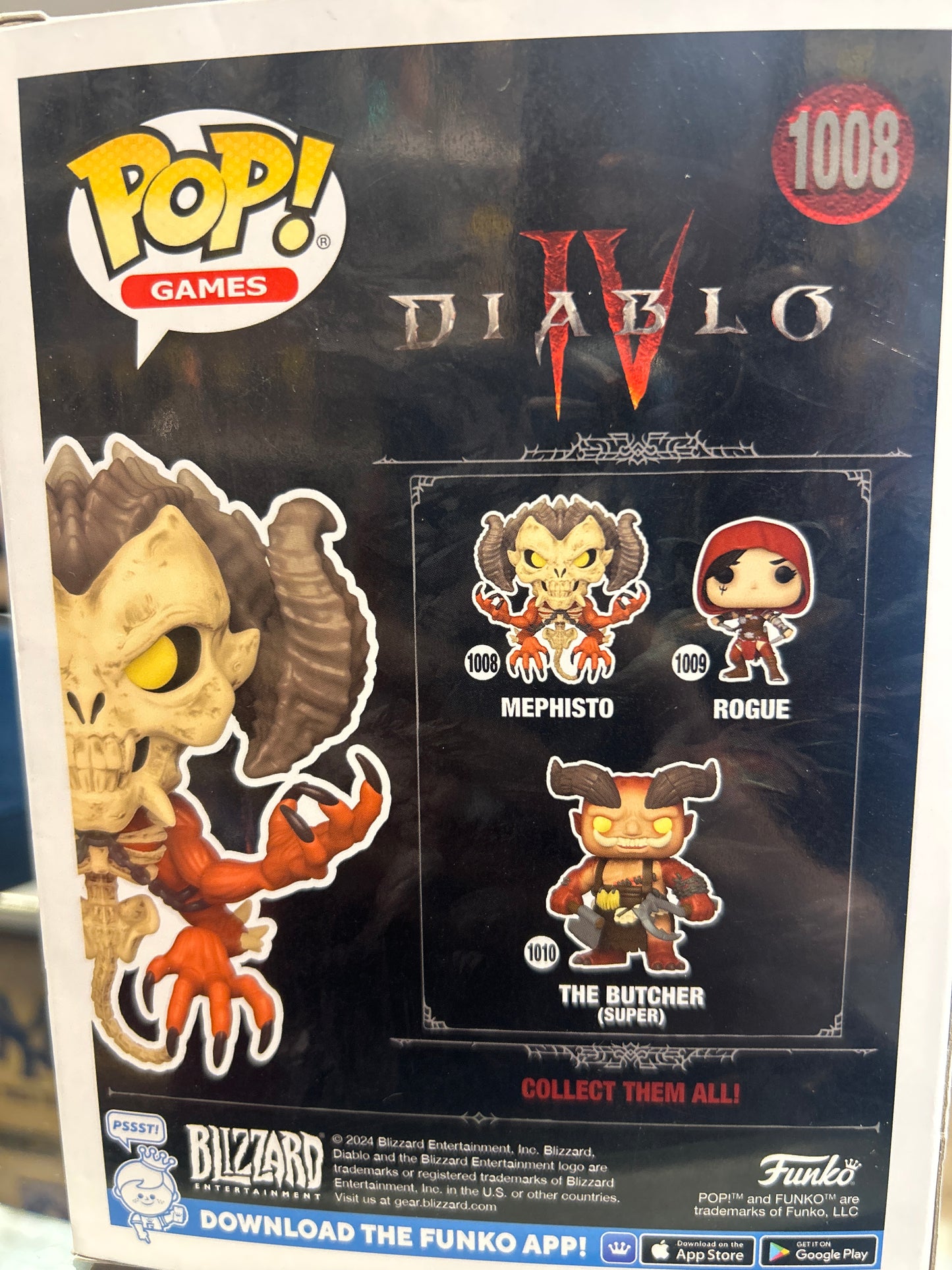 Funko Diablo 4 Mephisto #1008 (Okay)