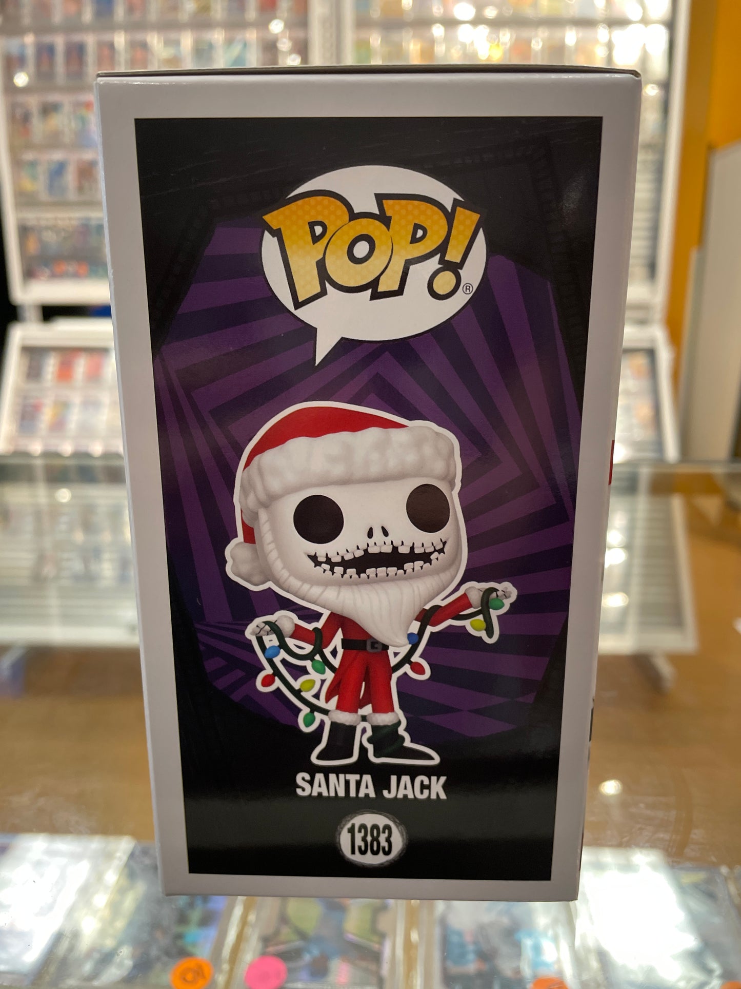 Funko The Nightmare Before Christmas Santa Jack #1383 (VG) EE Exclusive, Scented