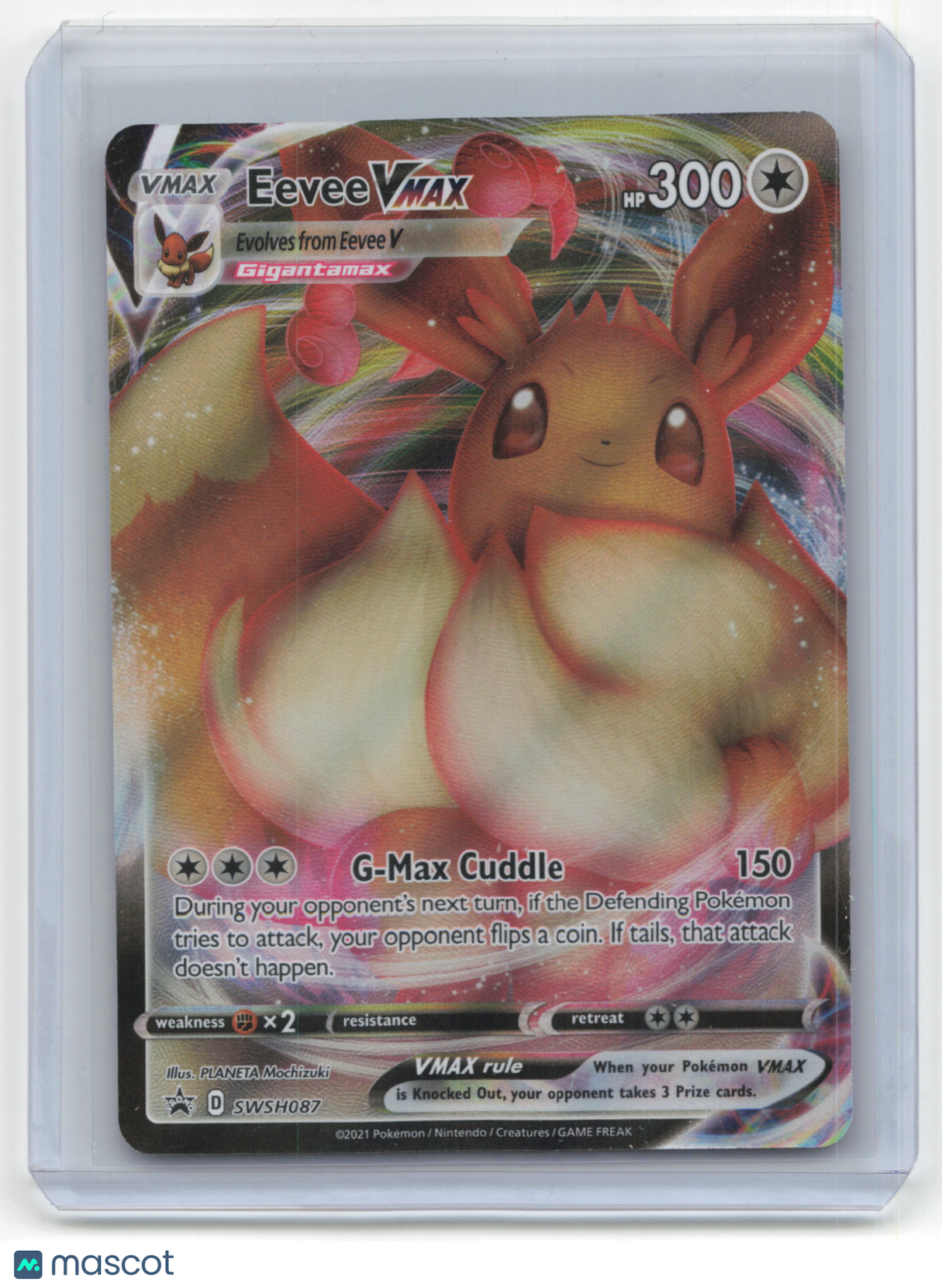 2021 Pokemon TCG Eevee VMAX SWSH Black Star Promos #SWSH087