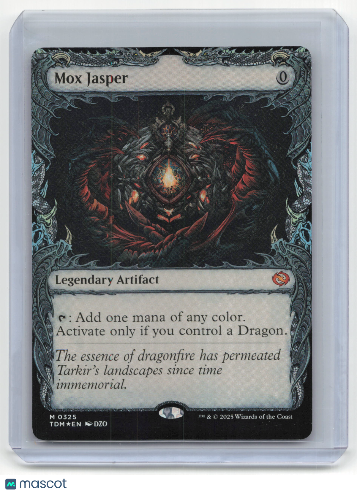 2025 Magic: The Gathering Mox Jasper Tarkir: Dragonstorm #M 0325 Foil