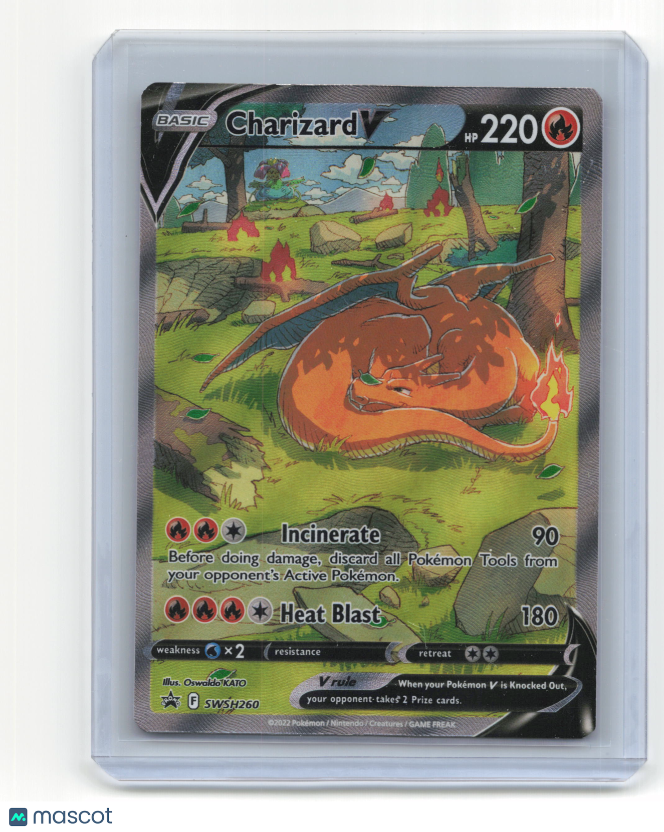 2022 Pokemon TCG Charizard V SWSH Black Star Promos #SWSH260 Promo