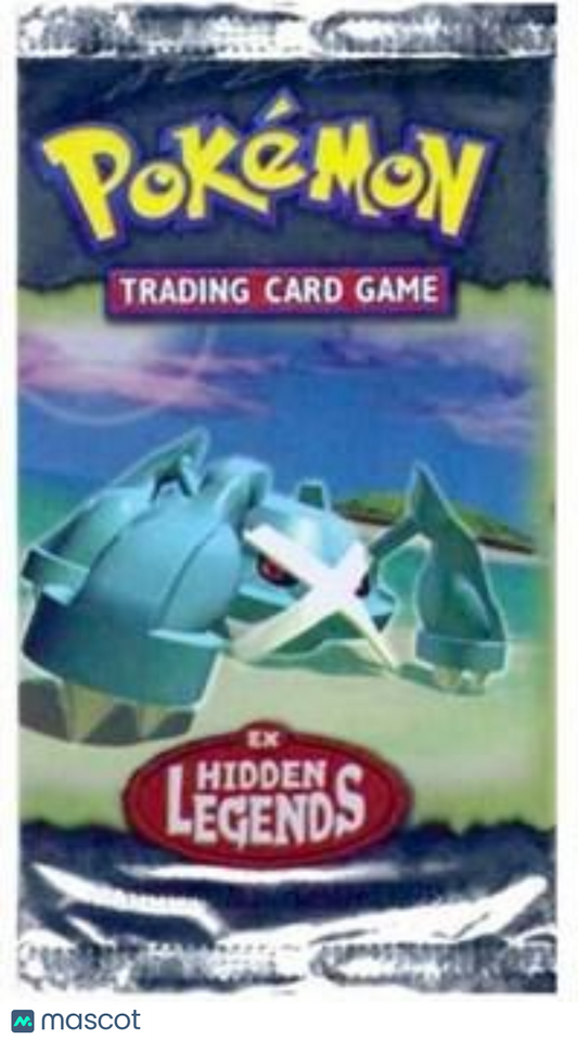 2004 Pokemon EX Series EX Hidden Legends (Metagross Art) Booster Pack