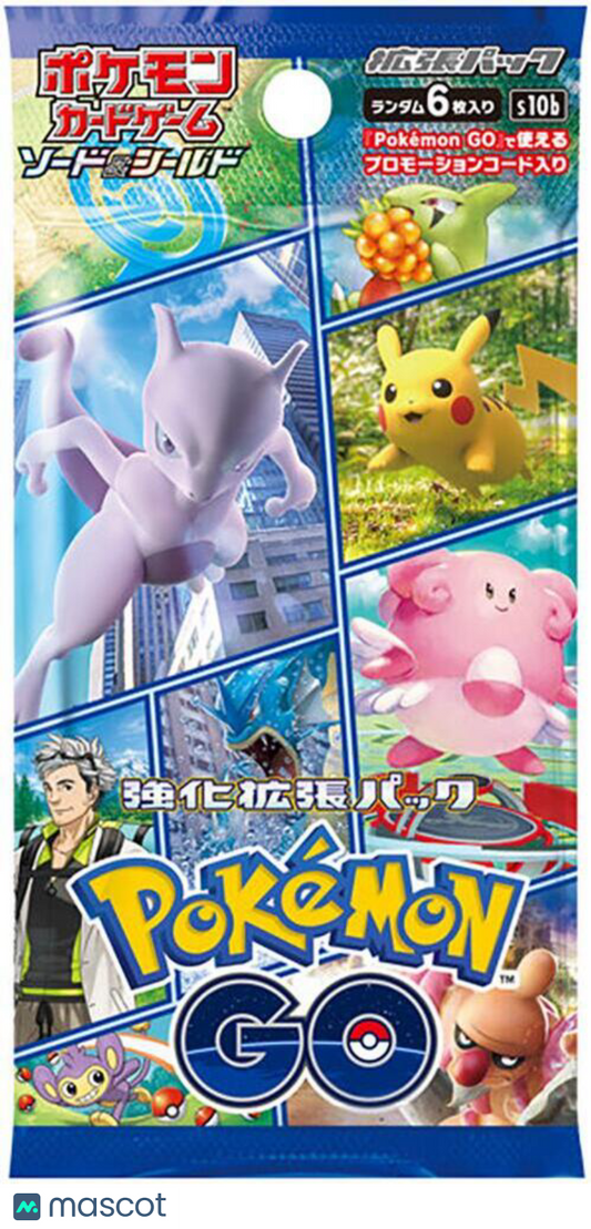 2022 Pokemon Sword & Shield Pokemon GO Japanese Booster Pack
