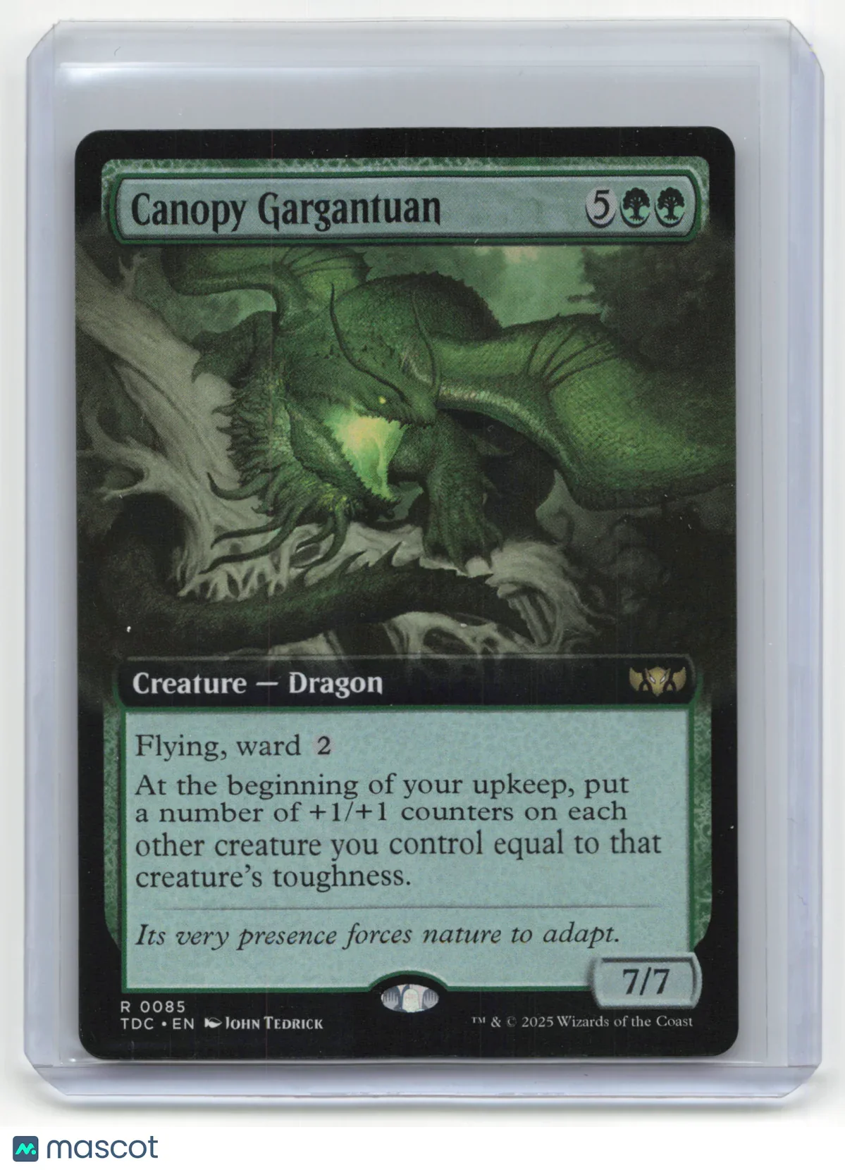 2025 Magic: The Gathering Canopy Gargantuan Tarkir: Dragonstorm #0085 - Papa Joey's Collectibles