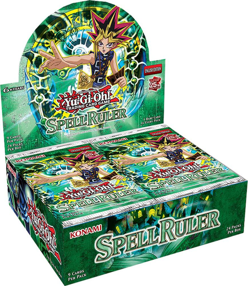 2023 YuGiOh! Spell Ruler 1st Edition 25th Quarter Century Booster Pack