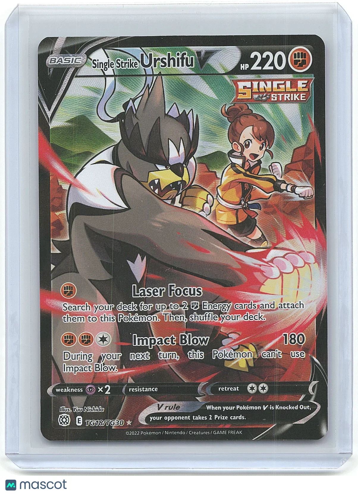Urshifu 2022 Pokémon Single Strike #086/163 - Papa Joey's Collectibles