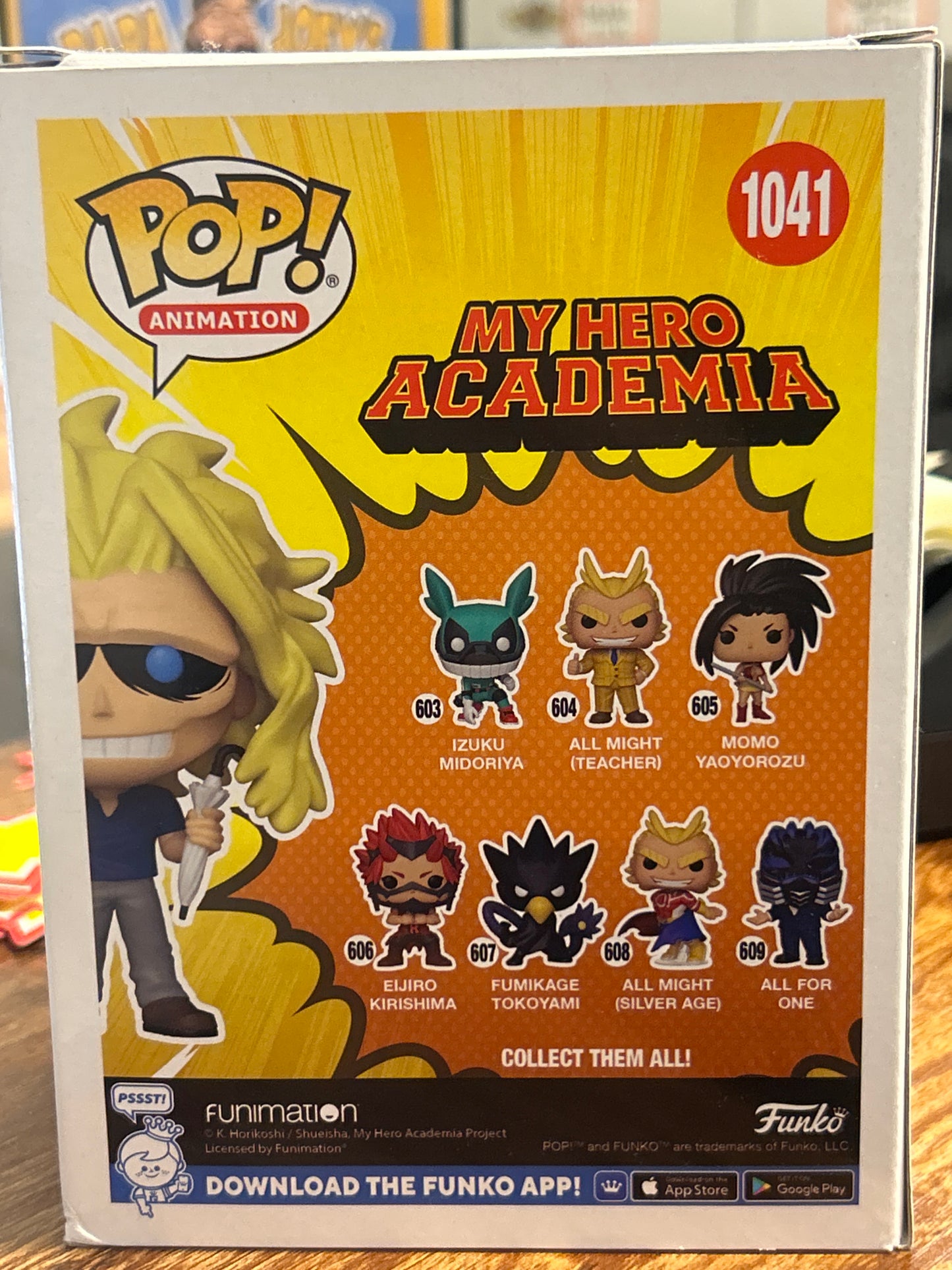 Funko All Might Exclusive Funko Exclusive