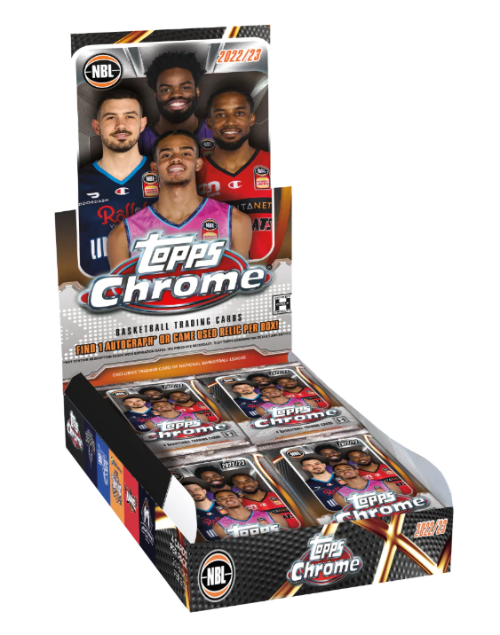 2022-23 Topps Chrome NBL Basketball Hobby Pack