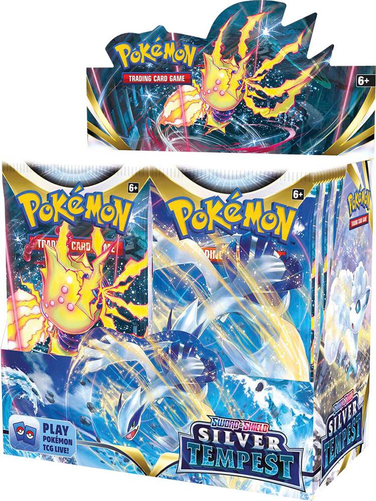 2022 Pokemon Sword & Shield Silver Tempest Booster Pack - Papa Joey's Collectibles