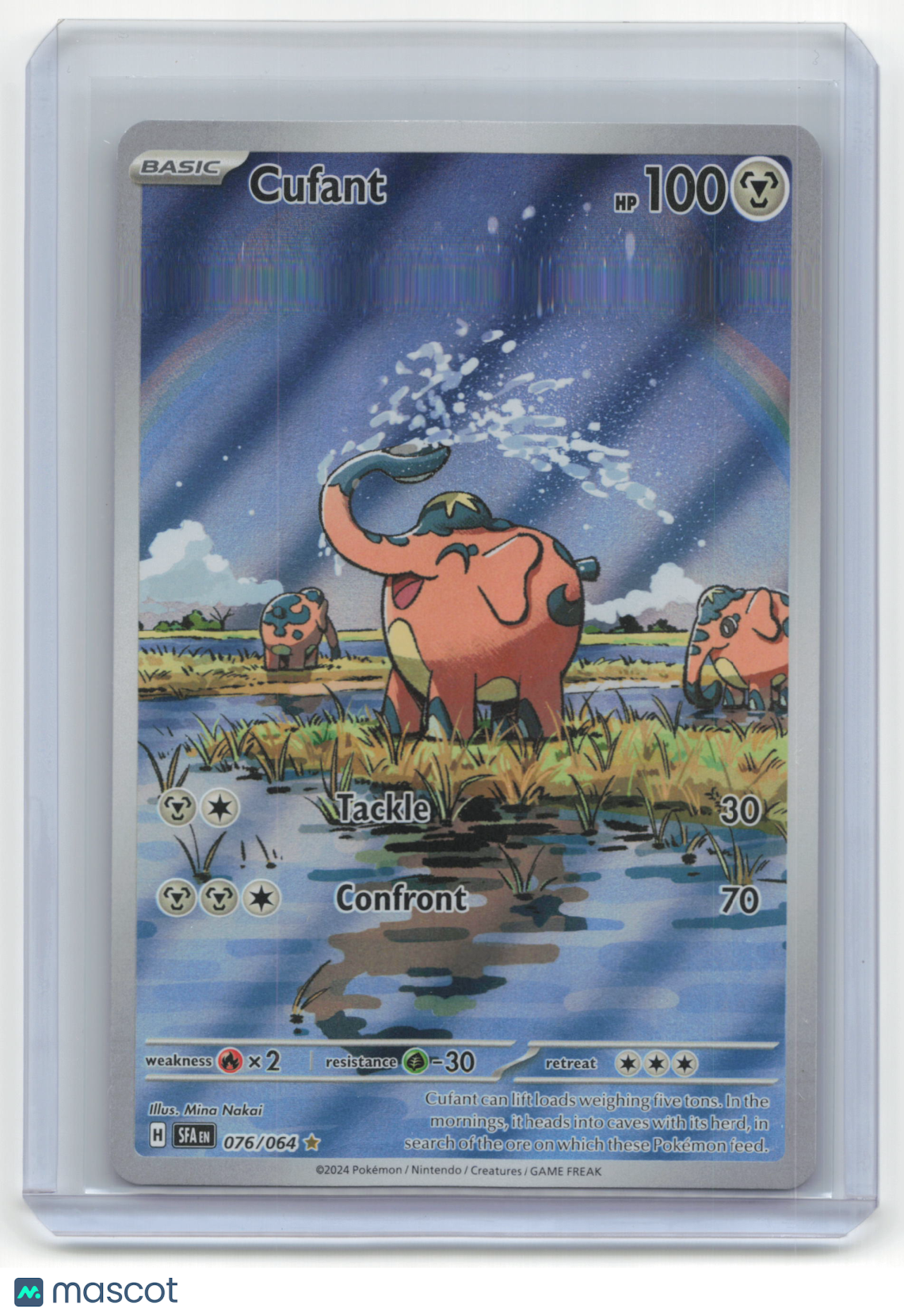 2024 Pokemon TCG Cufant Shrouded Fable #076/064