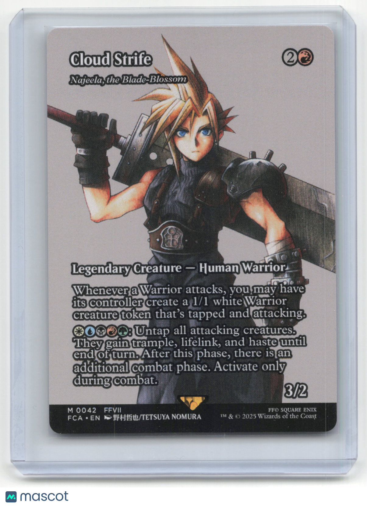 2025 Magic: The Gathering Cloud Strife Final Fantasy #M 0042