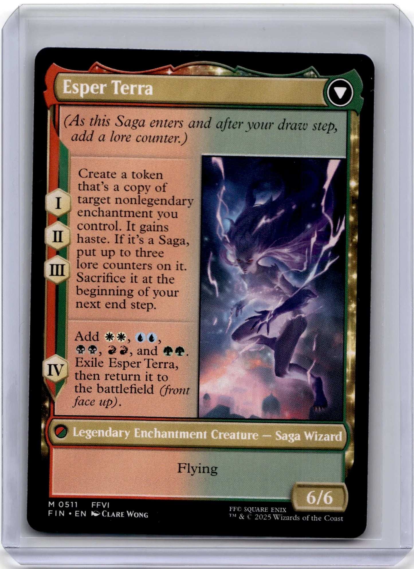 2025 Magic: The Gathering Terra Final Fantasy #M 0511 English - Papa Joey's Collectibles