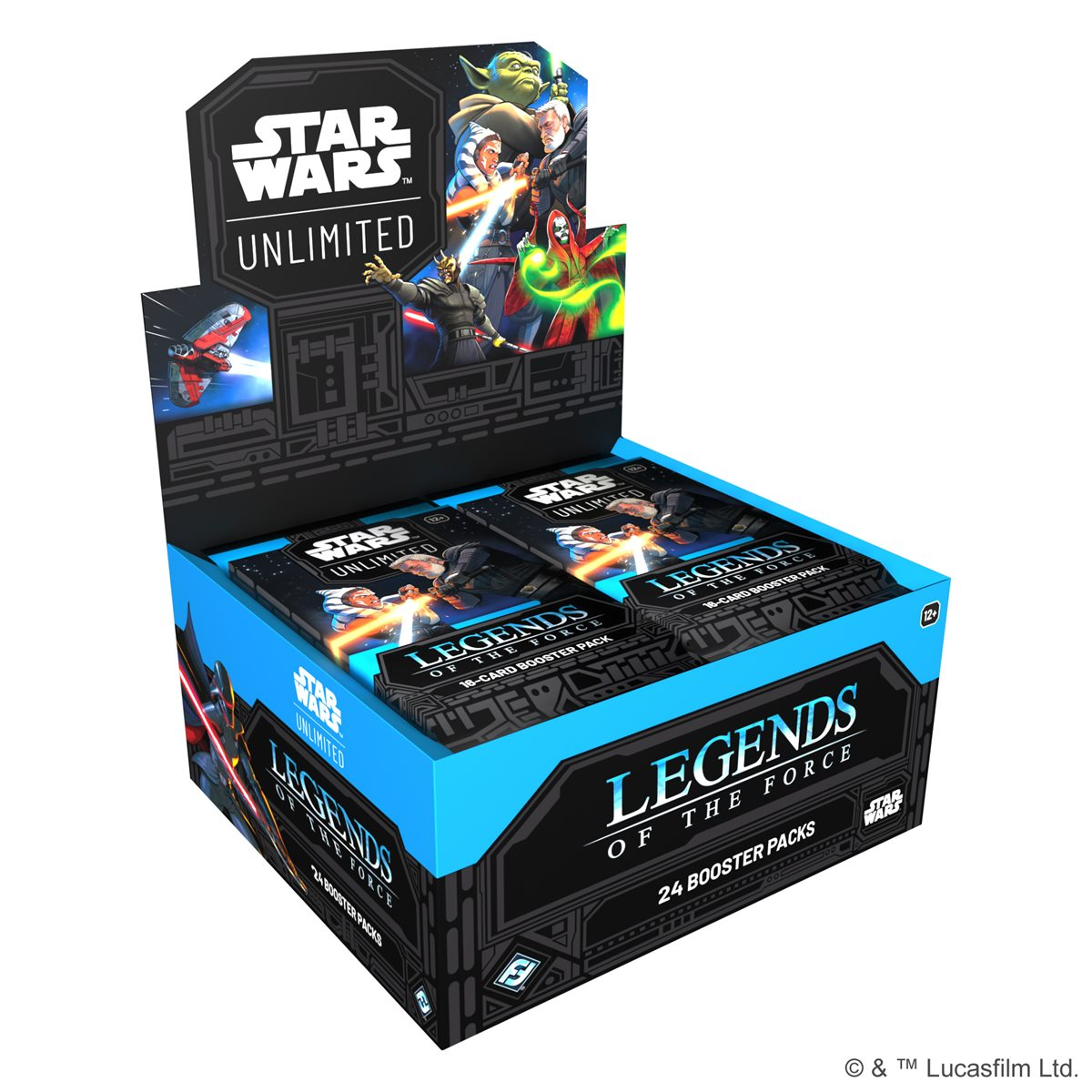 2025 Star Wars: Unlimited Legends of the Force Booster Pack