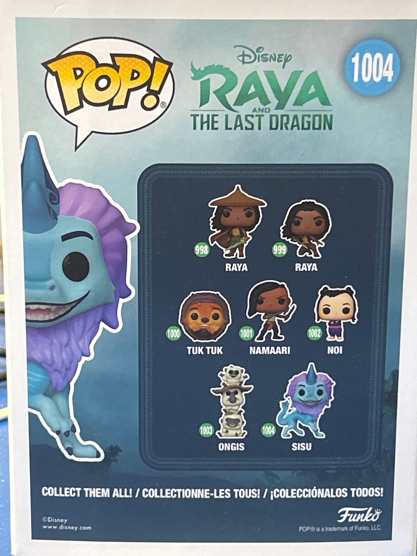 FunkoRaya and the Last Dragon Sisu # Good - Papa Joey's Collectibles