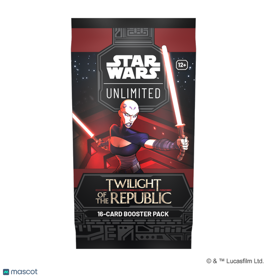 2025 Star Wars: Unlimited Twilight of the Republic Booster Pack