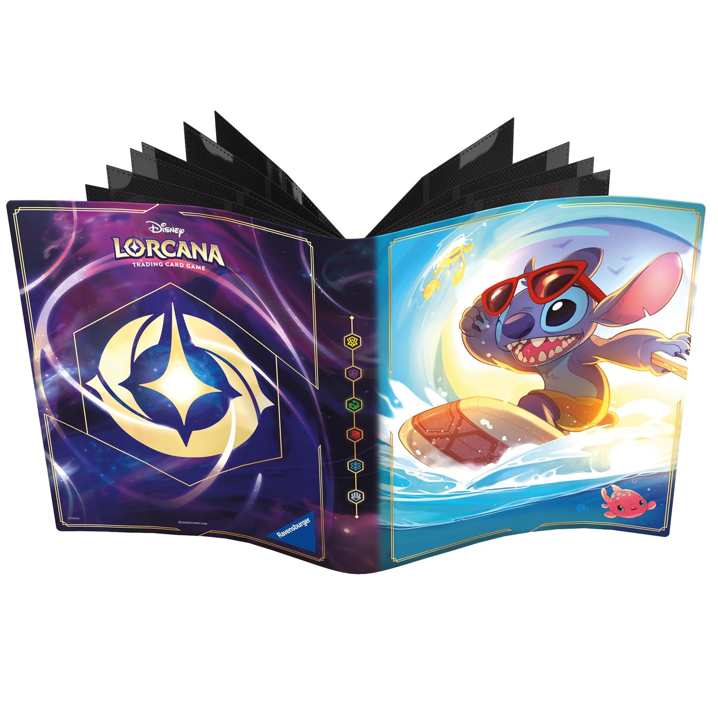 Disney Lorcana TCG Stitch 4-Pocket Lorebook Card Portfolio