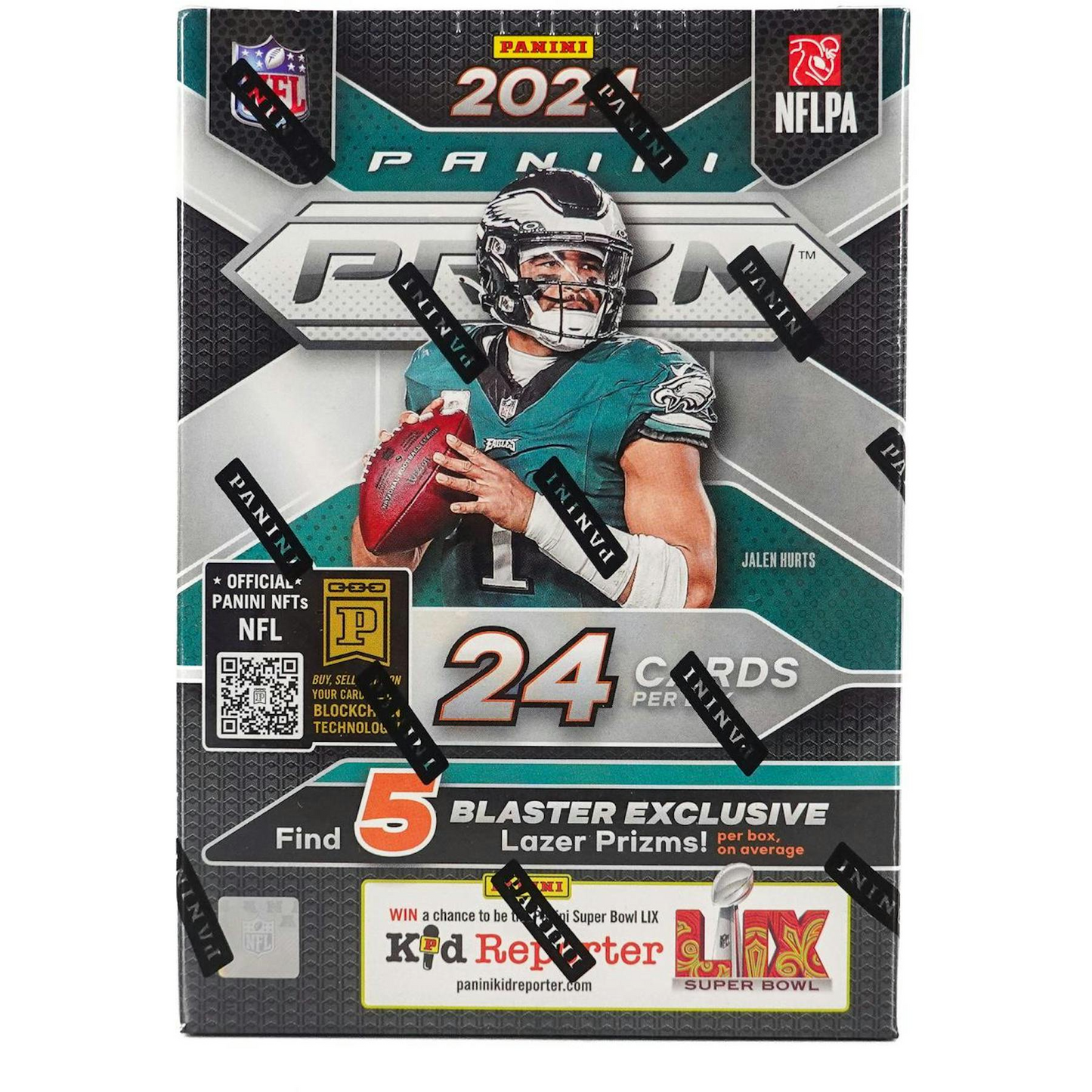 2024 Panini Prizm Football Lazer Prizm Blaster Box