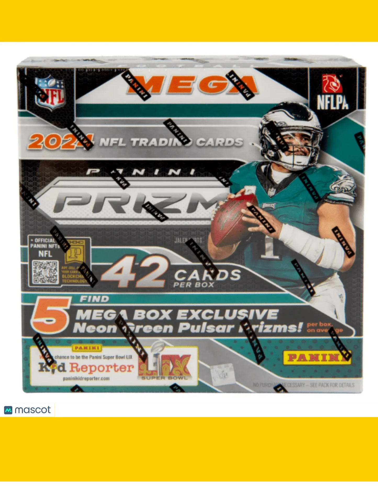 2024 Panini Prizm Football Mega Box (Wal-Mart) - Papa Joey's Collectibles