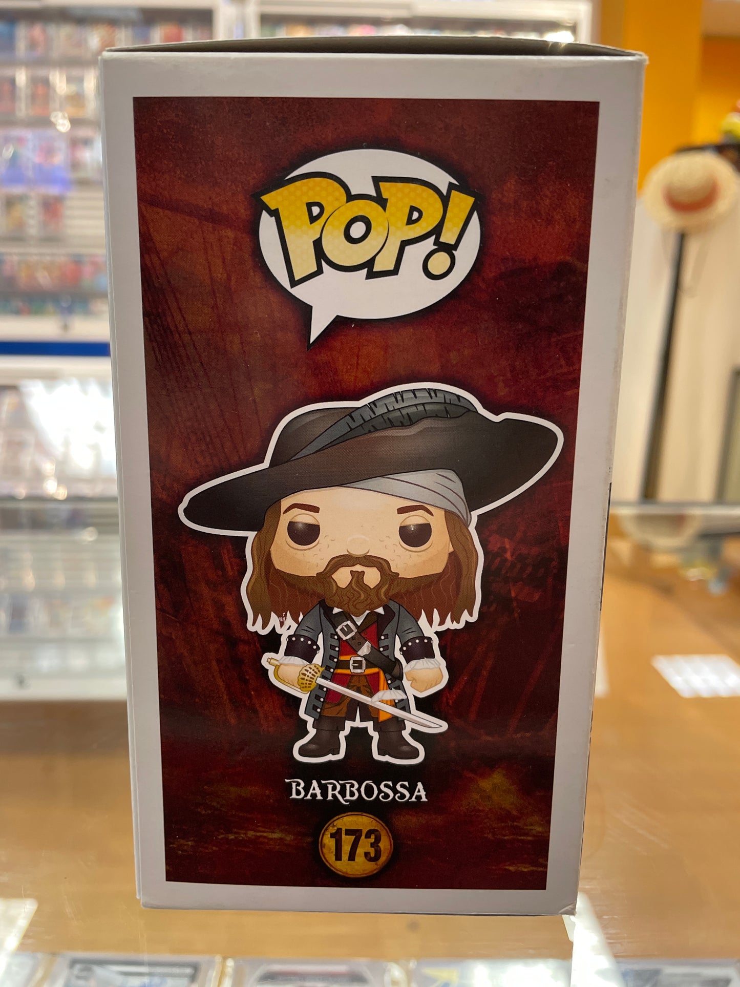 Funko Pirates of the Caribbean Barbossa #173 (DMG)