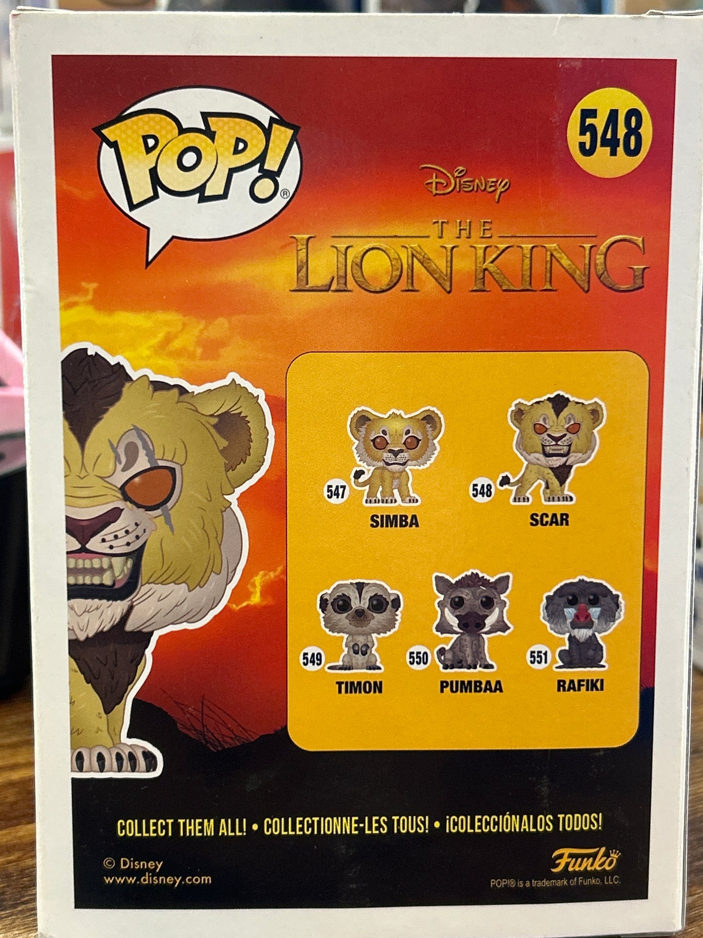 Funko Scar The Lion King Very Good
