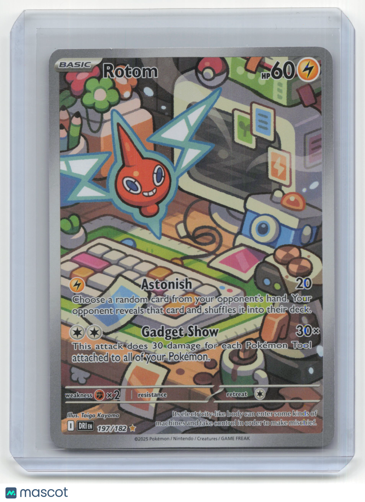 2025 Pokemon TCG Rotom Destined Rivals #197/182