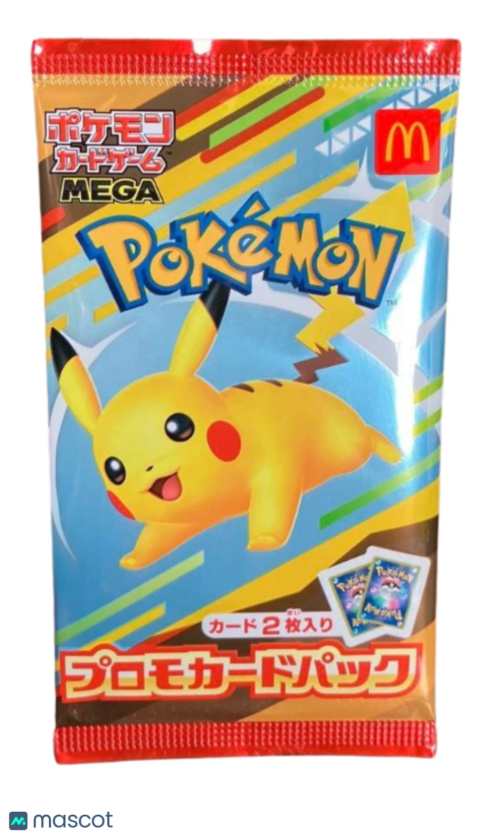 2025 Pokemon MEGA McDonald's Japanese Promo Booster Pack