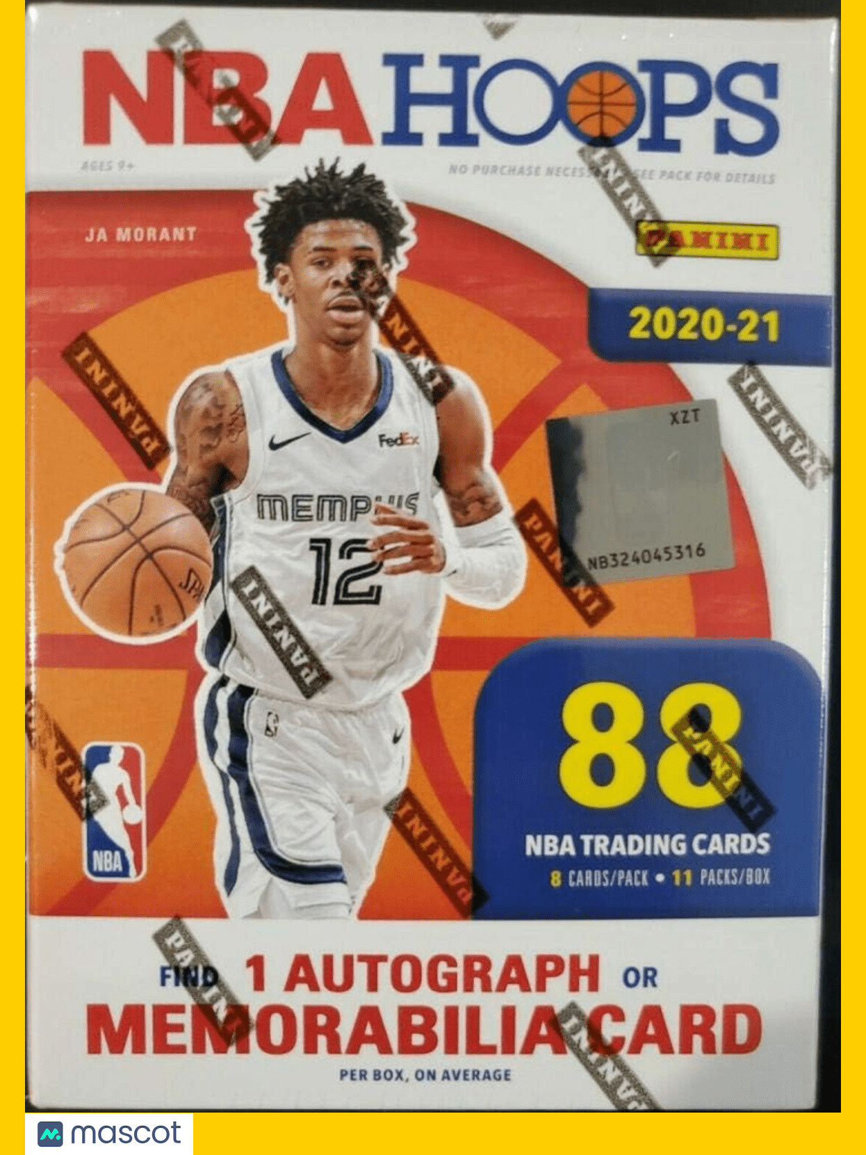 2020-21 Panini NBA Hoops Basketball Blaster Box