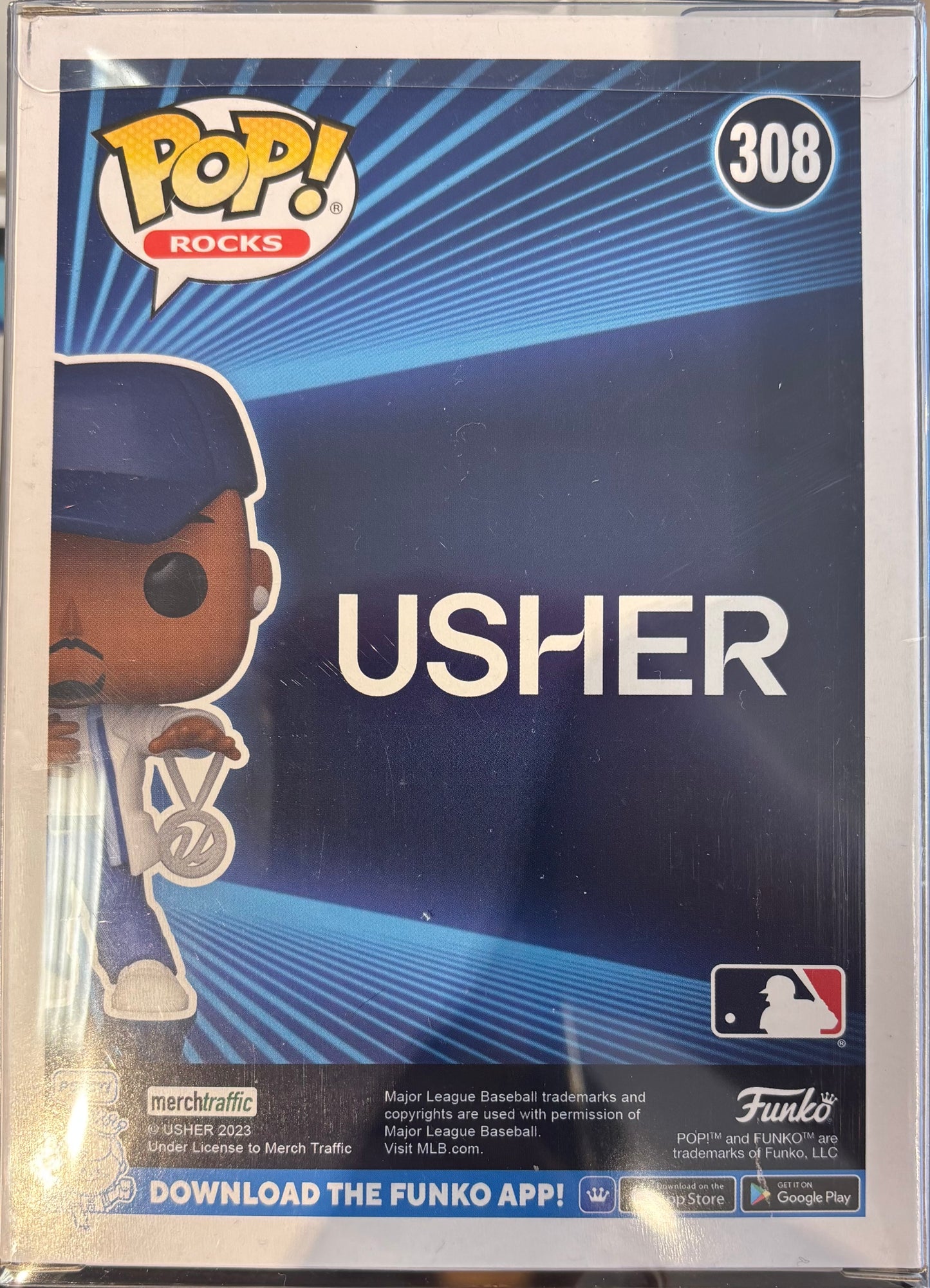 Funko Usher: Usher #308 (Very Good) Usher Auto Heritage Auction