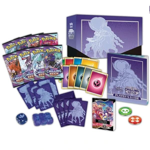 2021 Pokemon Sword & Shield Chilling Reign (Shadow Rider) Elite Trainer Box