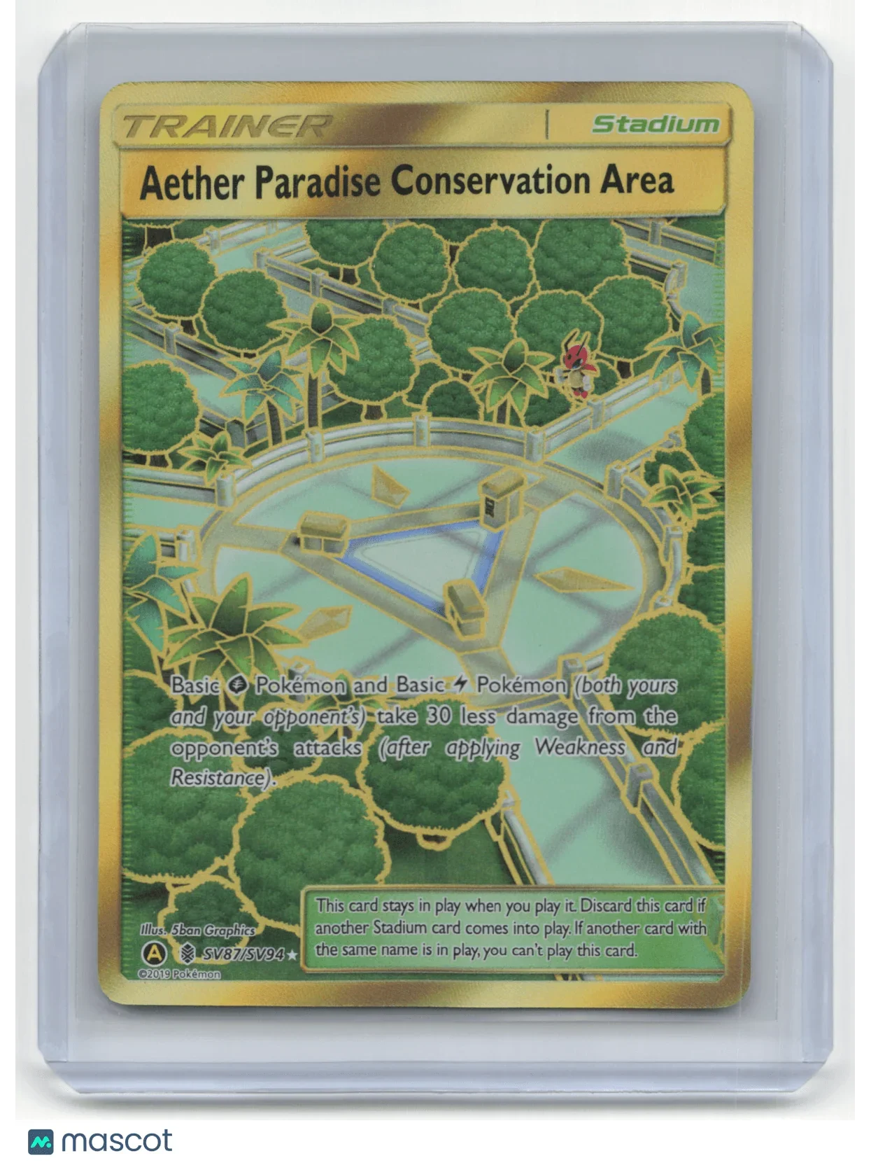 Aether Paradise Conservation Area Sun & Moon Guardians Rising #161/145 - Papa Joey's Collectibles