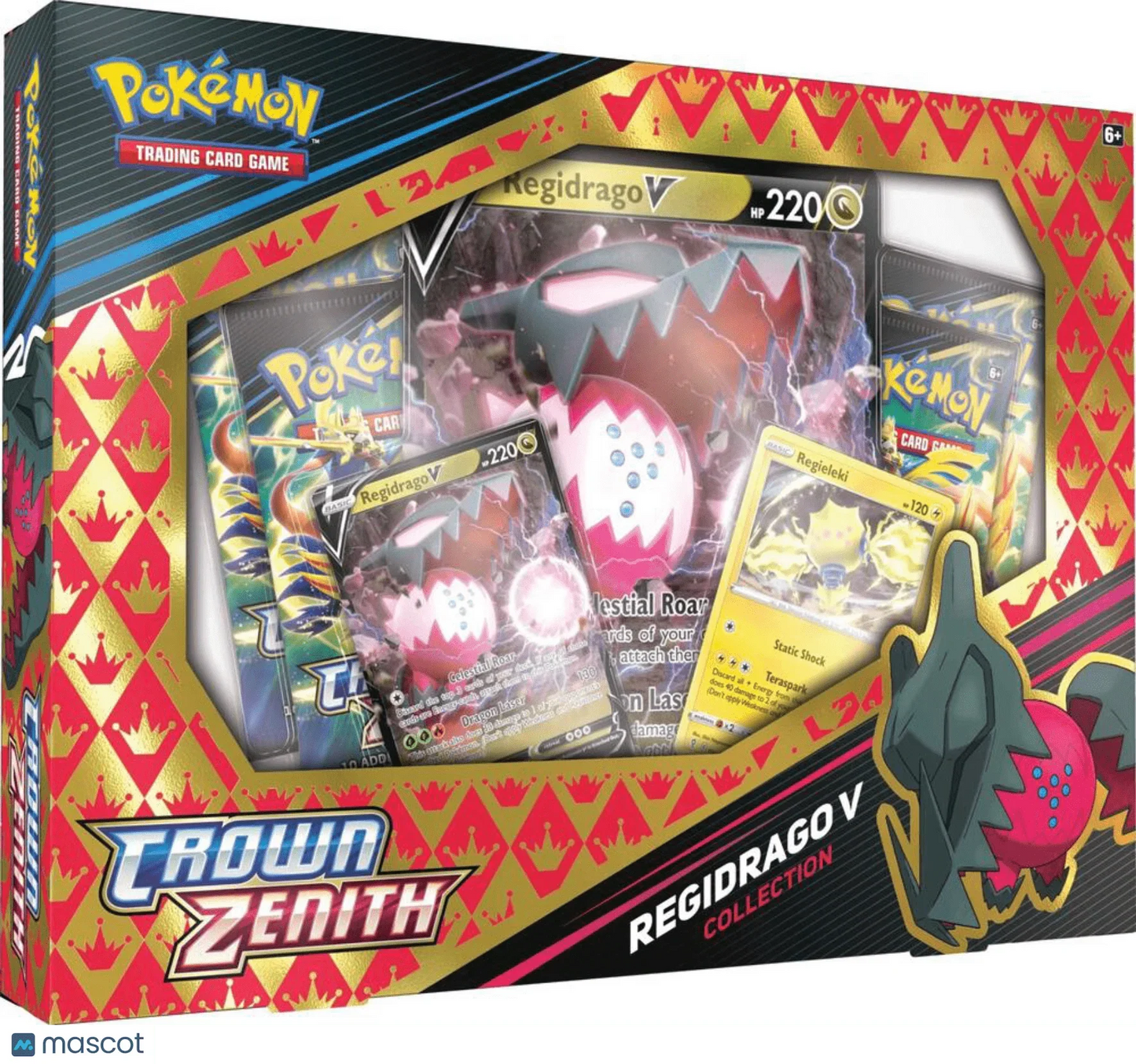 Pokemon Regidrago V Collection (Crown Zenith) Box - Papa Joey's Collectibles