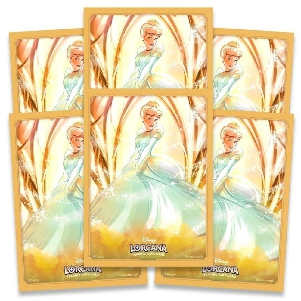 Lorcana Standard 20 Pt. (Cinderella, Ballroom Sensation) Card Sleeves 65 Ct - Papa Joey's Collectibles