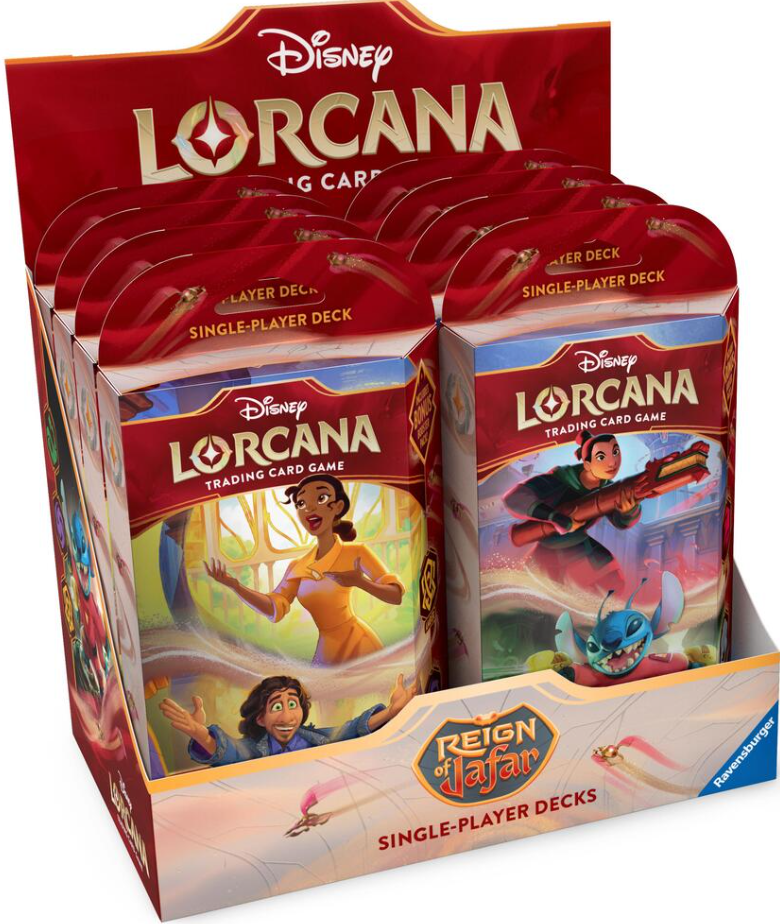 2025 Lorcana Reign of Jafar (Single-Player Deck) Decks