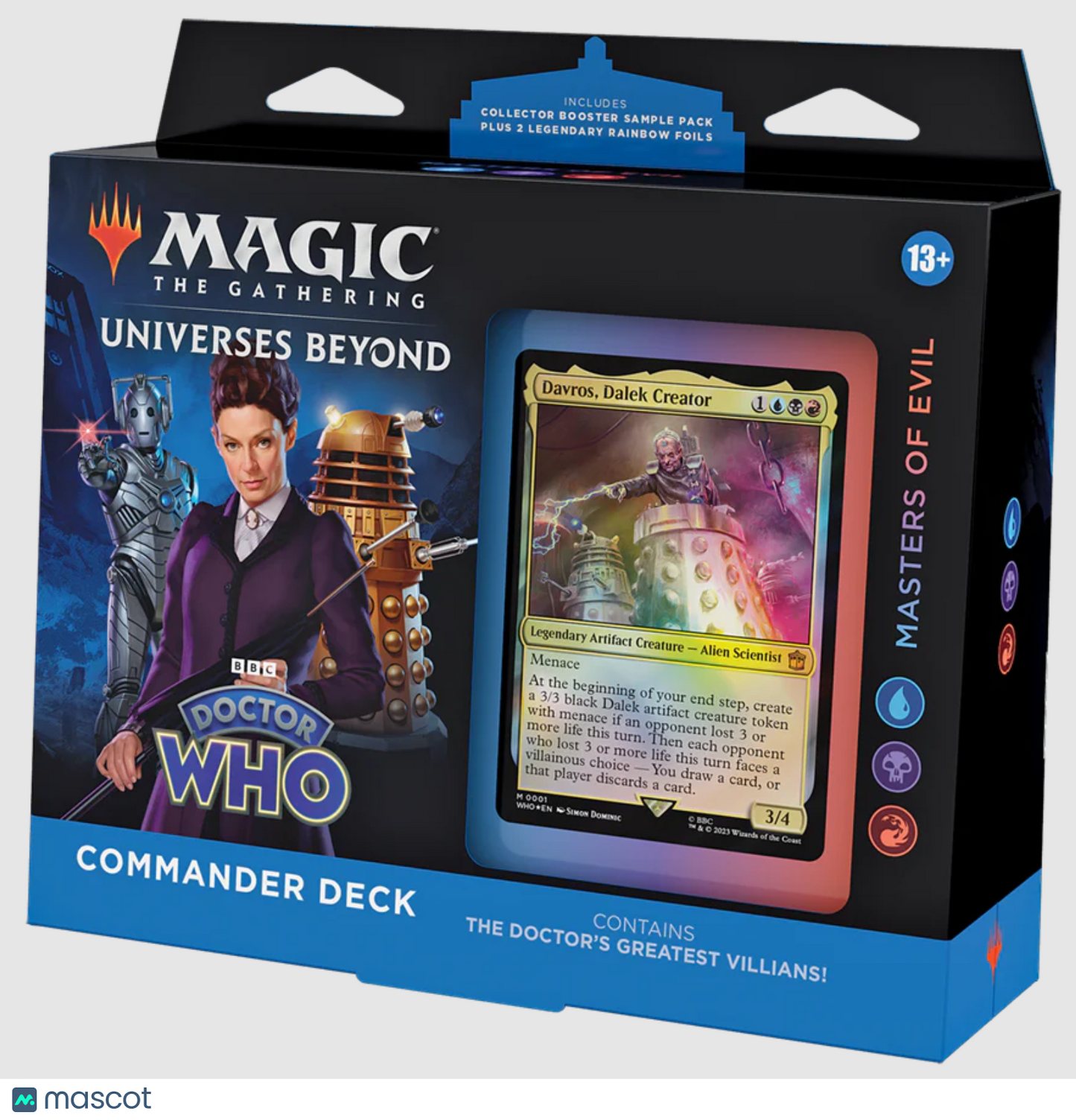 Magic The Gathering Universes Beyond Doctor Who - Masters of Evil Commander Deck - Papa Joey's Collectibles
