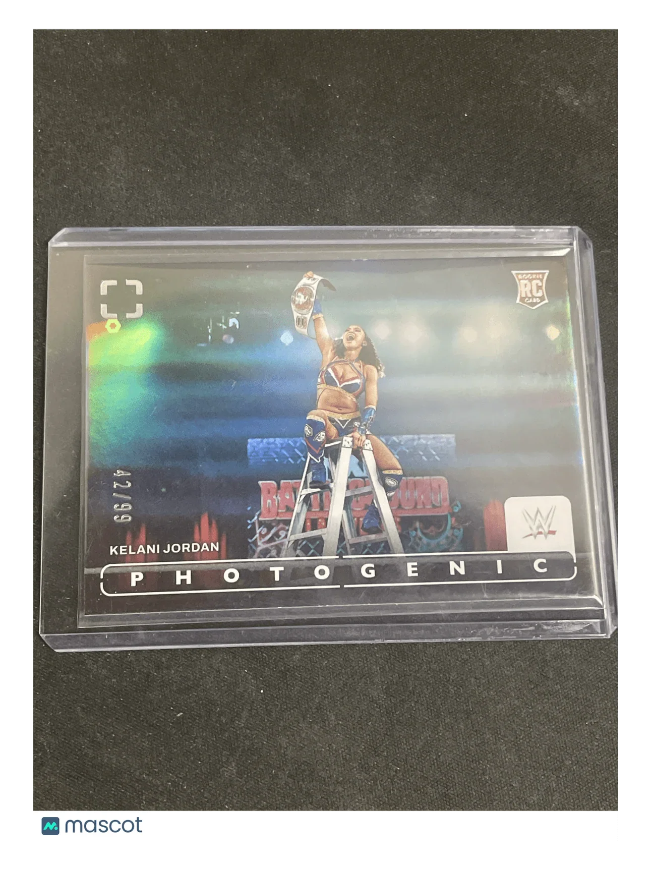 2023 Panini Photogenic Wrestling Kelani Jordan RC 42/99 #4/199 - Papa Joey's Collectibles