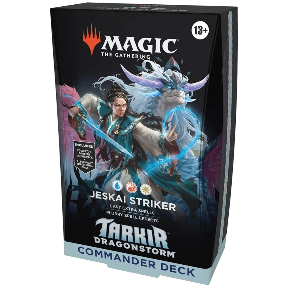 2025 Magic: The Gathering Tarkir: Dragonstorm Jeskai Striker Commander Deck