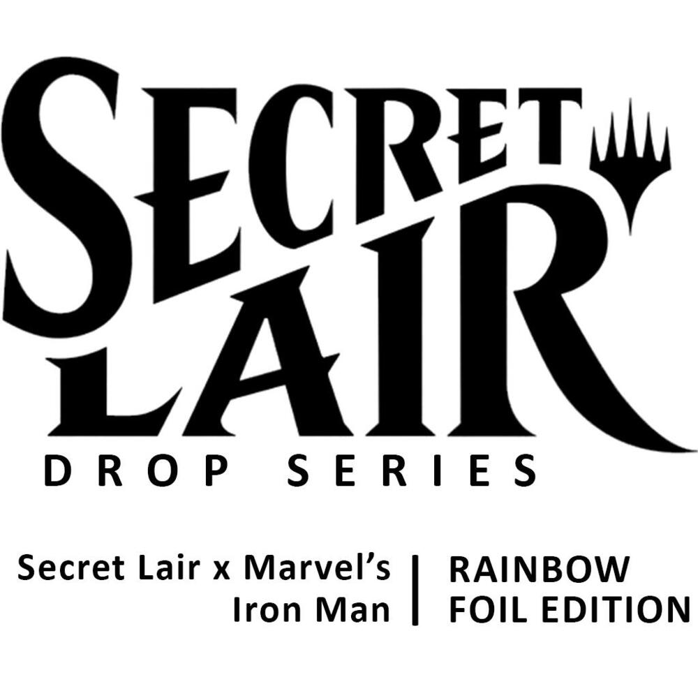 2024 Magic: The Gathering Secret Lair x Marvel's Iron Man (Rainbow Foil Edition)