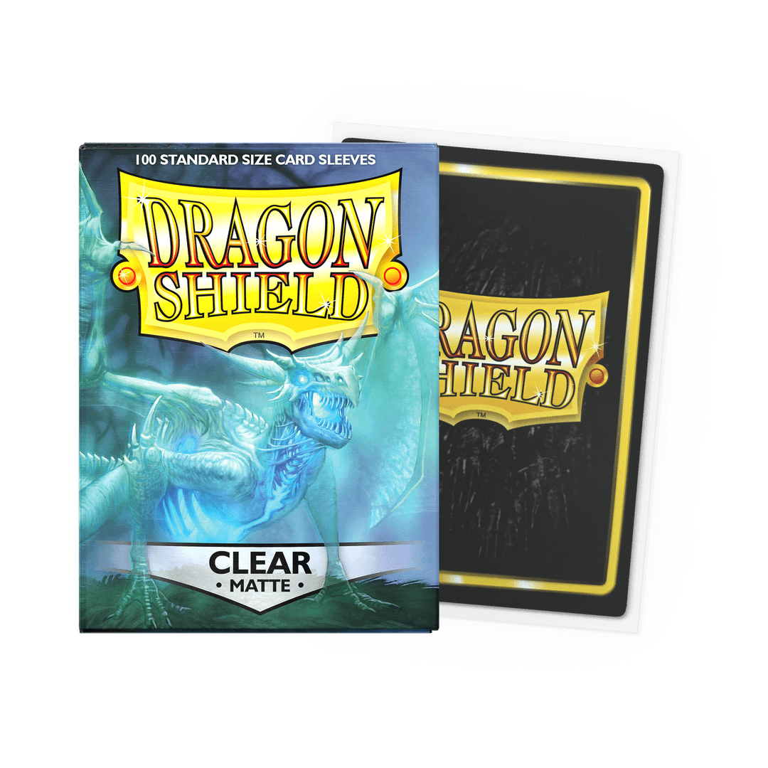 Dragon Shield Standard 20 Pt. Clear Matte Card Sleeves
