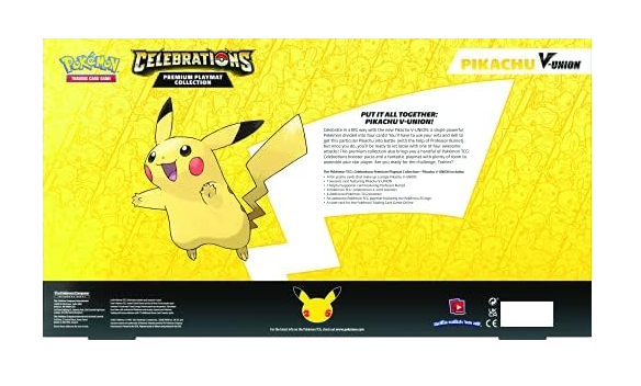 2021 Pokemon Celebrations Special Collection Pikachu V-Union Box