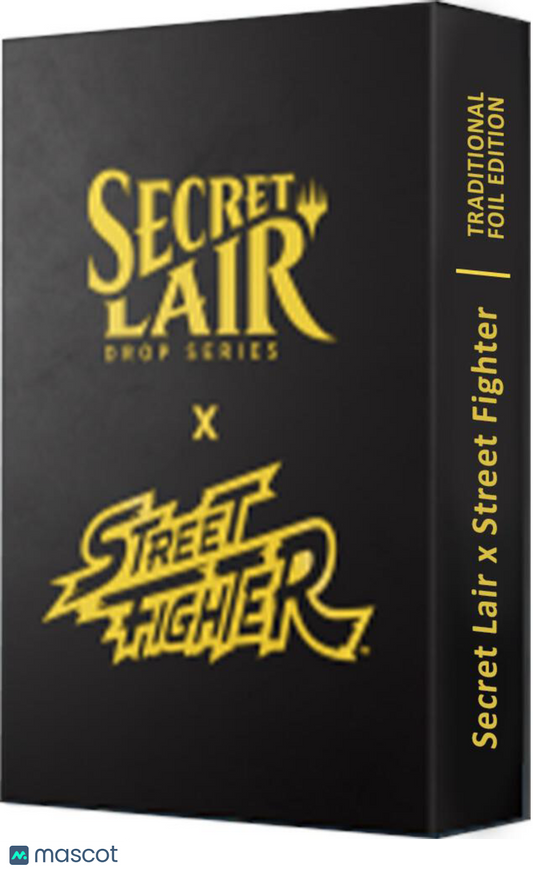 Magic The Gathering Secret Lair x Street Fighter Box Traditional Foil Edition