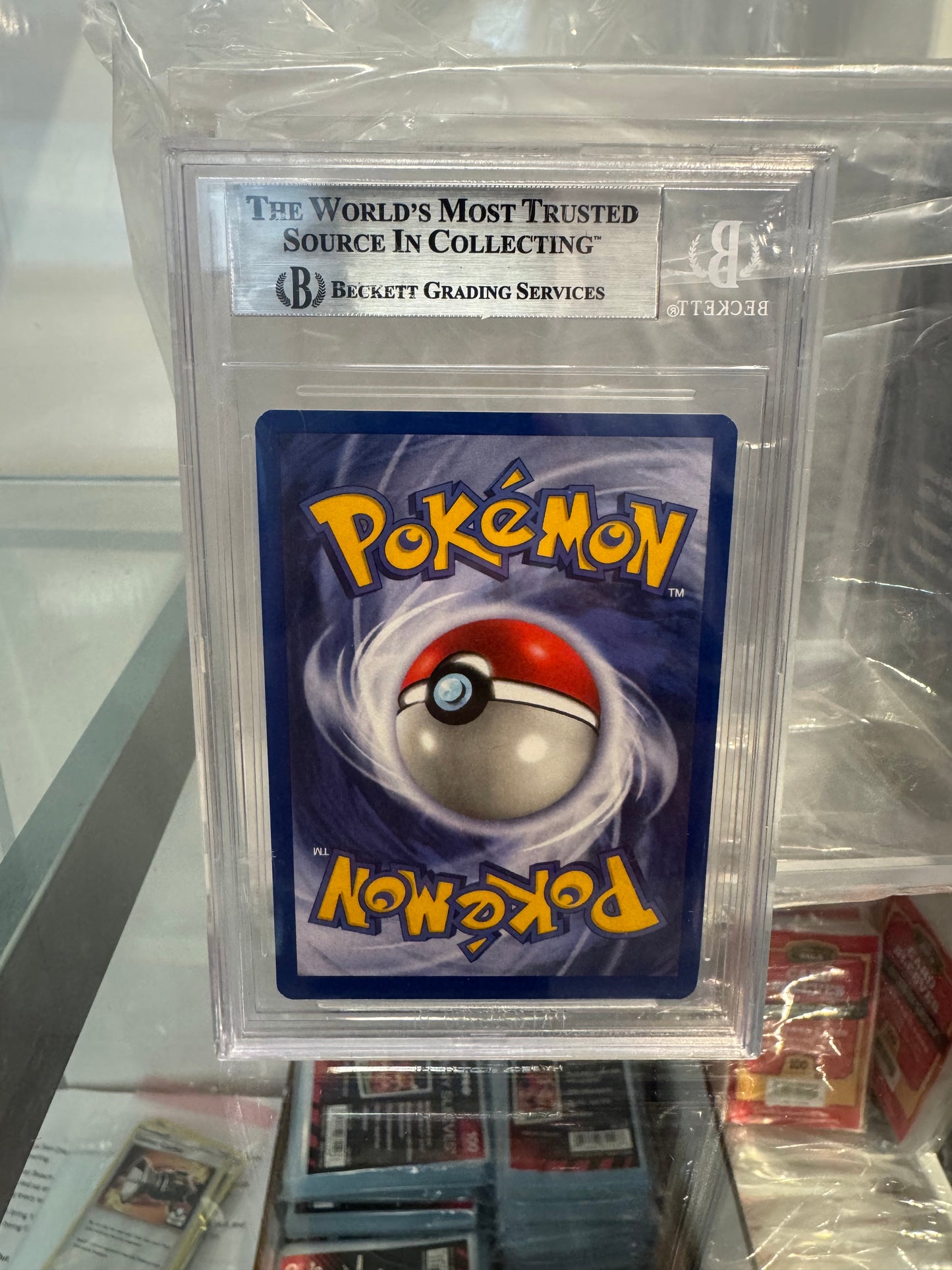 2000 Pokemon Base 2 Unlimited Pokemon Maintenance U #112 BGS 9