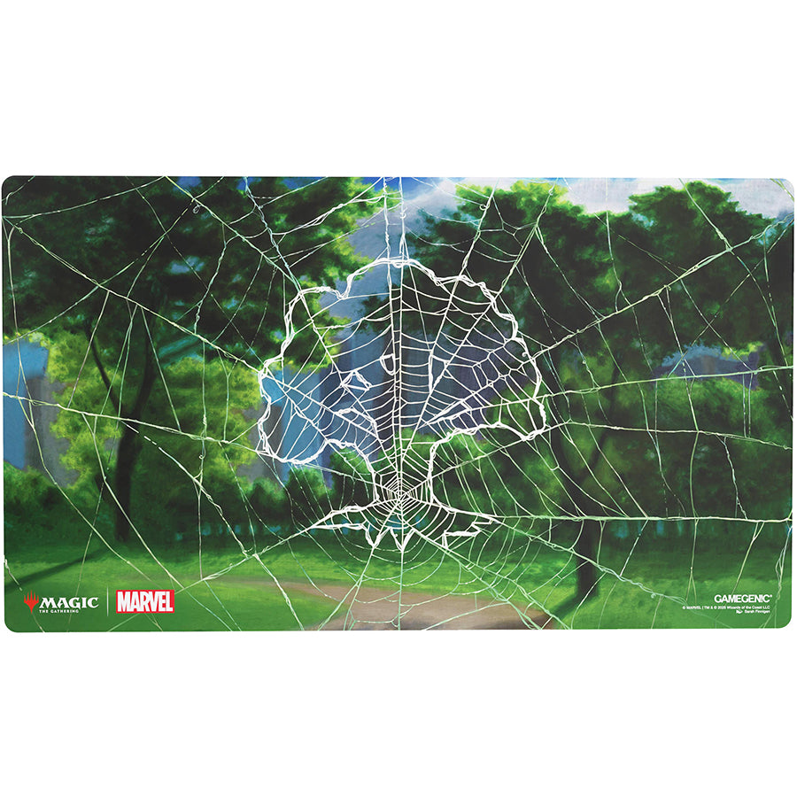 2025 GameGenic Magic: The Gathering x Spider-Man (Forest) Shiny Playmat