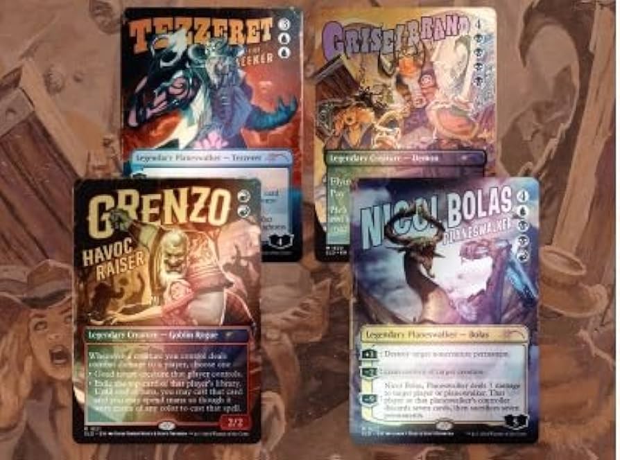 MTG Secret Lair: Outlaw Anthology Vol. 1: Rebellious Renegades (Rainbow Foil Ed)