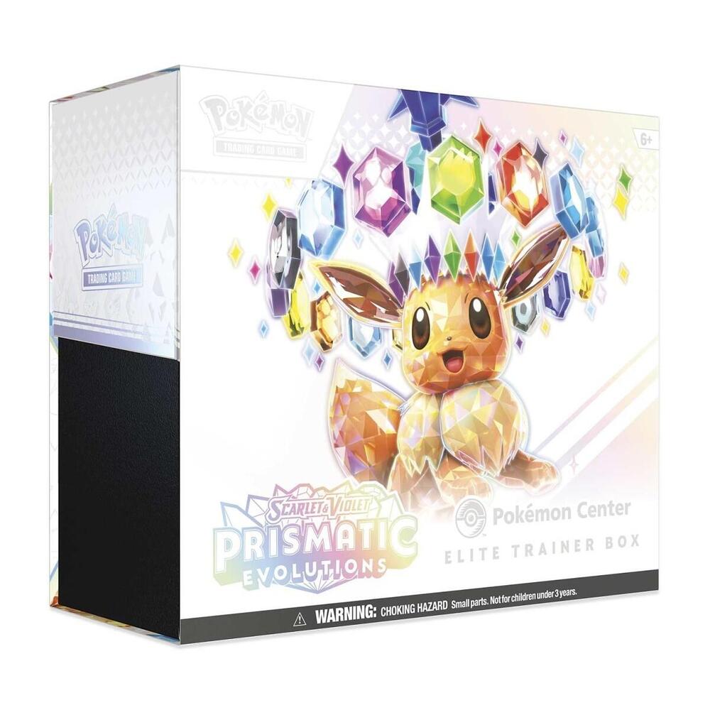 Pokemon Prismatic Evolutions (Pokemon Center) Elite Trainer Box