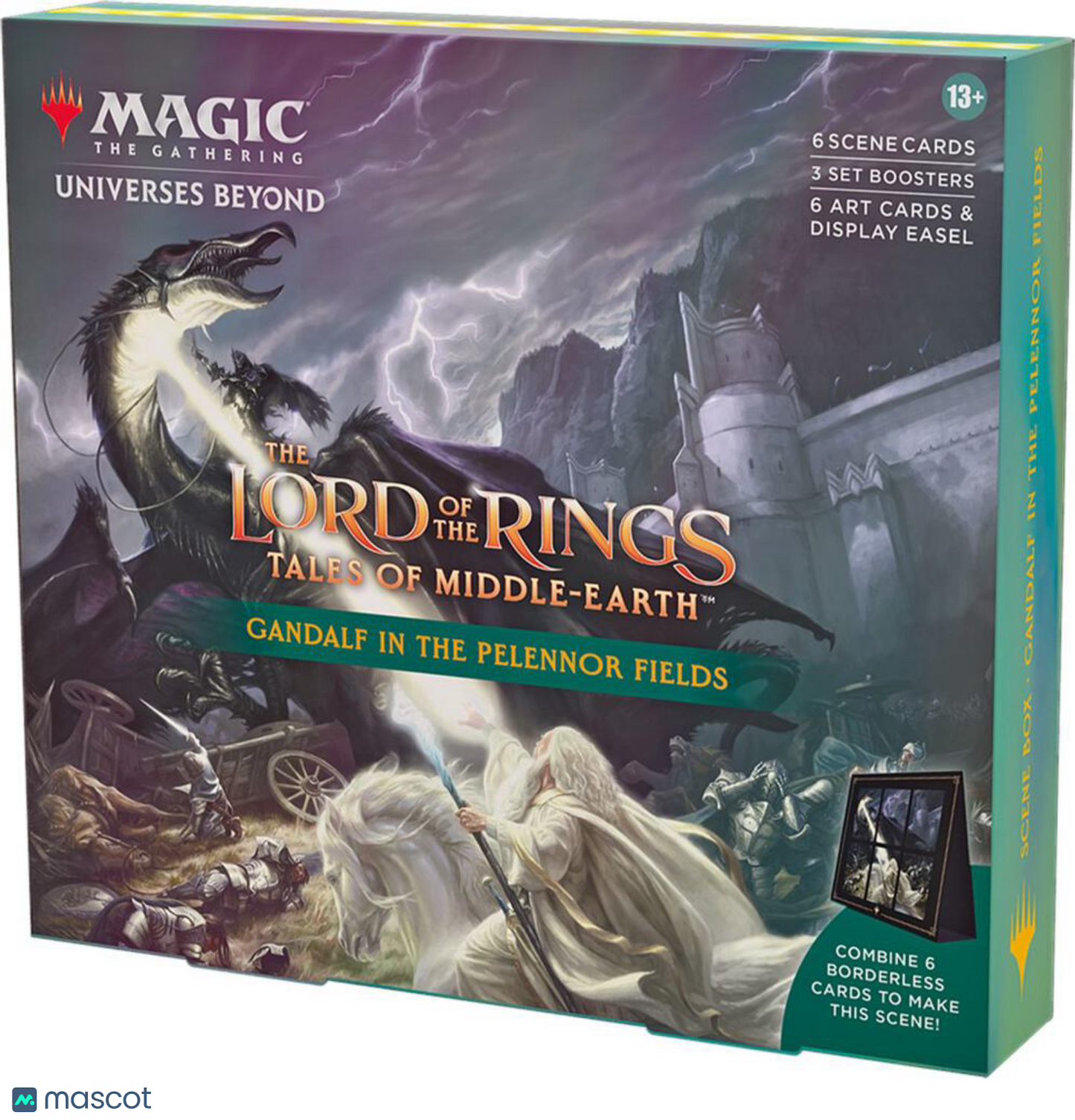 MagicTG Lord of the Rings Tales of MIddleEarth Gandalf Pelennor Fields Scene Box