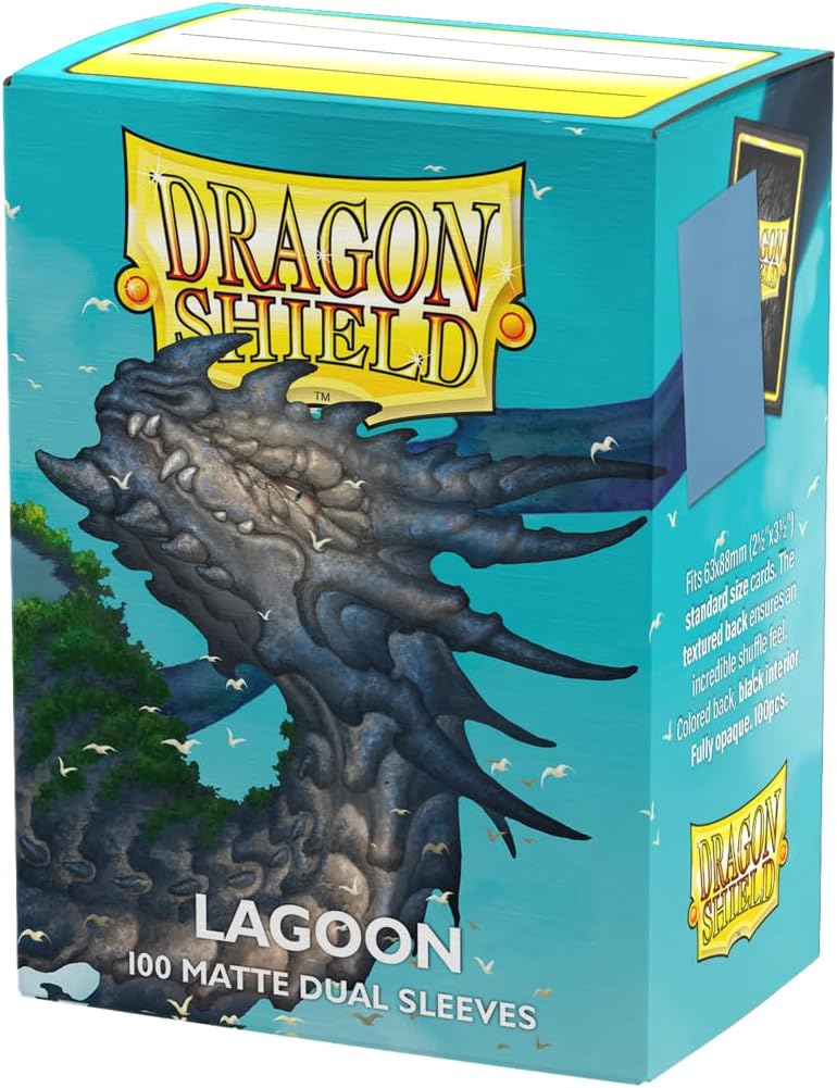 Dragon Shield Standard 20 Pt. Lagoon Matte Card Sleeves 100 Ct