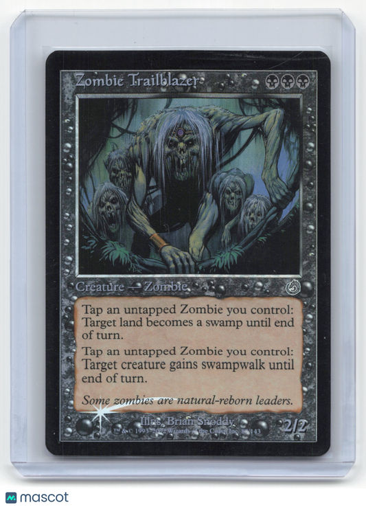 2002 Magic: The Gathering Zombie Trailblazer Torment Uncommon Foil #89 NM