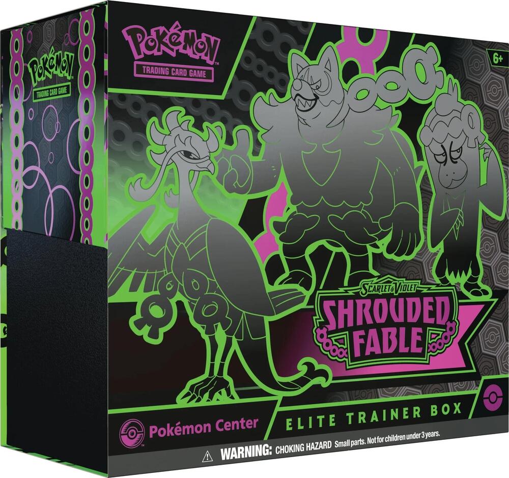 2024 Pokemon Scarlet & Violet Shrouded Fable Pokemon Center Elite Trainer Box