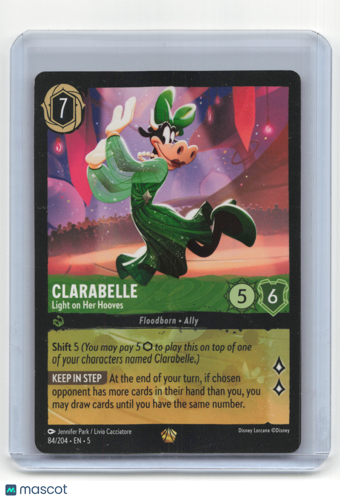 2024 Disney Lorcana Clarabelle Shimmering Skies #84/204 English